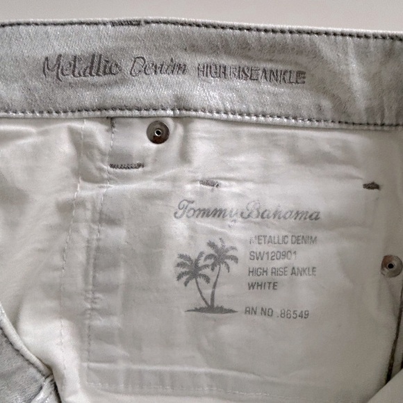 Tommy Bahama Metallic Denim Jeans - Picture 4 of 4
